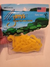 20 Pack Of 2&quot; Assault Grub Fishing Tackle NIP Yellow Extra Soft Made In USA - £15.40 GBP