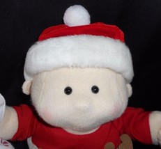 12&quot; Soft Toy Concepts Christmas Blanky Baby Boy Doll Rattle Stuffed Animal Plush - £36.45 GBP