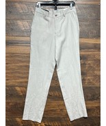 Jim&#39;s Suit Pants 32 Gray 100% Linen Trousers Business Jackson James Slac... - $72.91 CAD