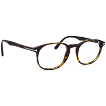 Tom Ford Eyeglasses TF 5680-5 052 Polished Havana Square Frame Italy 51[... - £180.11 GBP