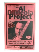 Al Dimeola Project Poster Concert Denver - $8.96