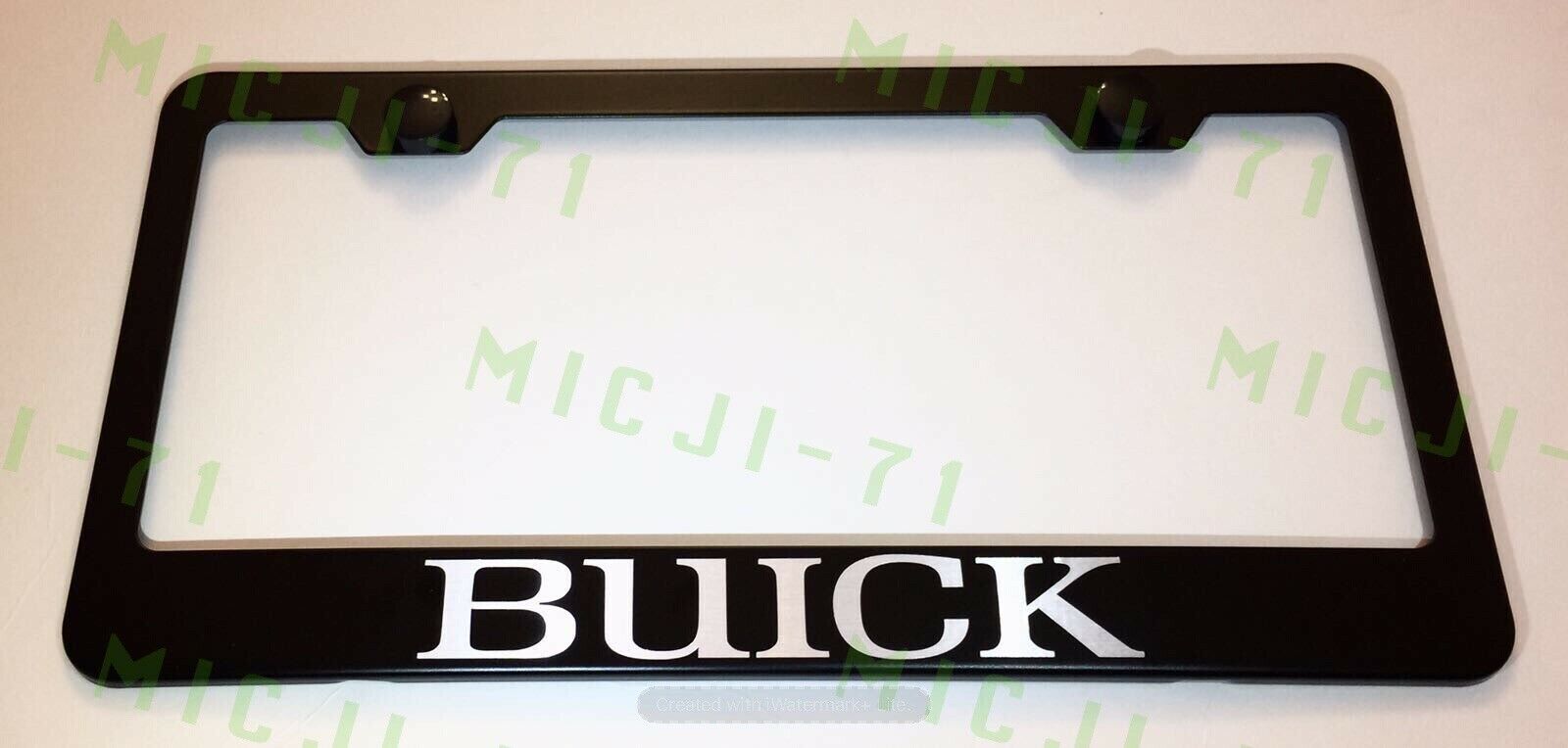 Buick Stainless Steel License Plate Frame Holder Rust Free - $12.99