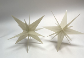 Vintage Plastic Christmas Star 12&quot; Decoration Glows in the Dark 1960s Lo... - $35.00