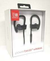 #101 Beats by Dr. Dre Powerbeats 3 Wireless Headphones - Black **PLEASE READ** - £33.16 GBP