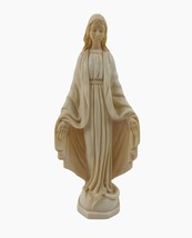 A Santini Classic Figure Sculptor Mary Holy Mother Italy Religious Sculpture - $24.75