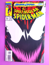 SPECTACULAR SPIDER-MAN  #203  FINE/VF  MAXIMUM CARNAGE COMBINE SHIP  BX2... - £2.61 GBP