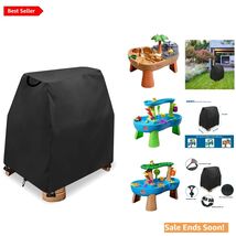 Protective Outdoor Kids Water Table Cover - Keeps Toys Dry &amp; Clean, Blac... - $33.61