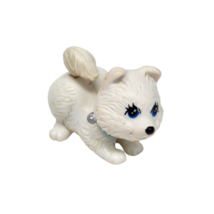 Vintage 1993 Kenner Lps Littlest Pet Shop Zoo White Polar Bear Blue Eyes - £11.19 GBP