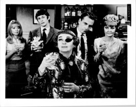 The Anniversary 1968 8x10 original photo Bette Davis and cast with champagne - $25.00