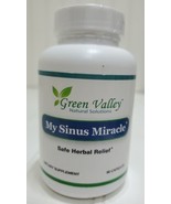 GREEN VALLEY New Sealed MY SINUS MIRACLE Herbal Relief Supplement Exp 06/24 - £26.15 GBP