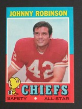 1971 Topps Football Card Johnny Robinson HOF EX-MT #88 - £6.17 GBP