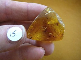 (k-5005) 15 g Rare Kauri tree Gum copal polished Amber New Zealand Tane ... - £50.02 GBP