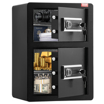 VEVOR Double Doors 3.5 cu.ft Safe Box with Key Lock &amp; Password &amp; Firepro... - $179.99