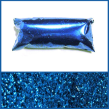 Electric Blue Glitter, Fine .015&quot;, Poly Loose Solvent Resistant Bulk Gli... - £0.93 GBP+