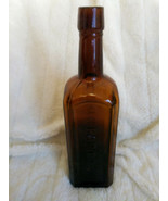 PAINE&#39;S Medicine Bottle Celery Compound Antique Amber Attic Find not EXC... - $643.38 MXN