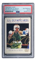 Oscar De La Hoya Firmado 1992 Impel Olypicards #23 Carta Rookie PSA / DNA - £173.67 GBP