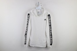 Adidas Boys XL Distressed Spell Out Taped Logo Lightweight Hoodie T-Shir... - $19.75