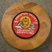 Vintage Millennium Adventures Skeleton Valley 3” Patch  May 2000 New, Un... - $97.98 MXN