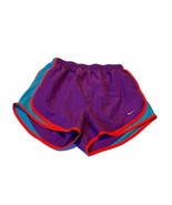 Nike Dri-fit Purple Pink Blue Athletic Shorts Medium Running Yoga Work Out - £16.89 GBP