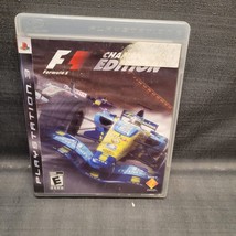 Liquid Damage Formula 1 Championship Edition Sony PlayStation 3, 2007 Video Game - £6.23 GBP