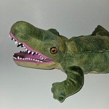 Wild Republic Green Alligator Crocodile Plush 23&quot; Long Realistic Stuffed... - $24.70
