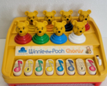 RARE Vintage 1988 Disney Magic Winnie-the-Pooh Chorus Toy Piano - PLEASE... - $19.79
