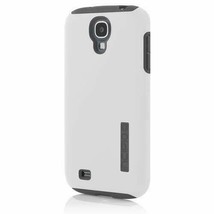 Incipio Dualpro Bianco Doppio Strato Custodia Cellulare Per Samsung Galaxy S4 - £6.26 GBP