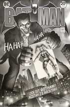 Nathan Szerdy SIGNED Art Print Batman 251 Joker Harley Quinn / After Neal Adams - £46.60 GBP