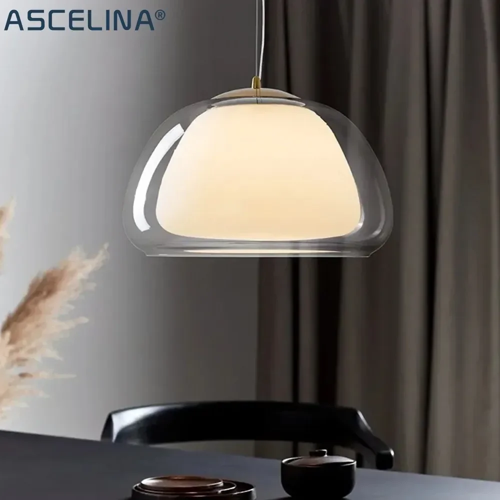Lustre Glass Hanging Lamps Modern Luxury Home Decor Pendant Light Bedroo... - $77.67+
