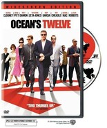 Ocean&#39;s Twelve (DVD, 2005, Widescreen) George Clooney, Julia Roberts - $4.77