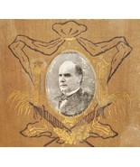 1901 William McKinley President Victorian Book Cover Craft Supply 9.5 x 7&quot; - $33.50