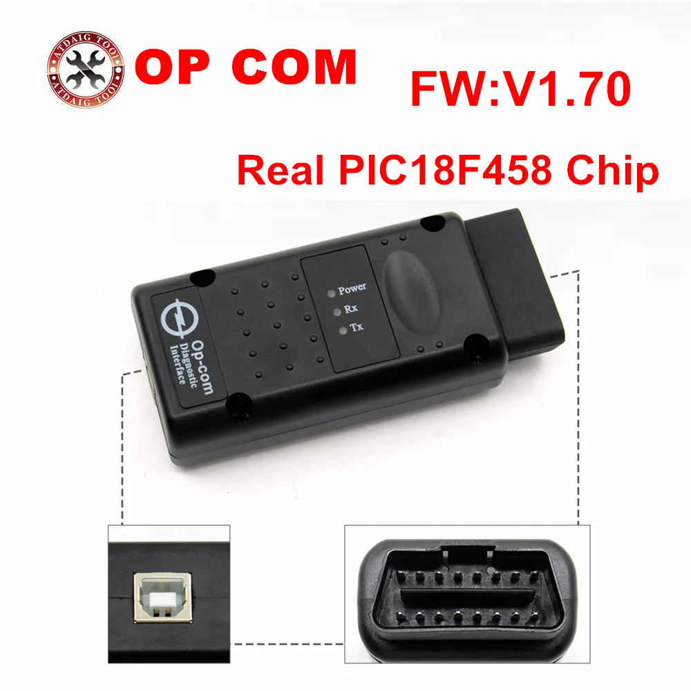 2022 Newest OPCOM V1.70 V1.78 V1.95 V1.99 OP-COM For Opel Diagnostic-tool OP COM - £67.04 GBP