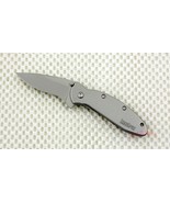 1620FL Kershaw Scallion Knife Flag logo plain blade 1620 New Blem SpeedS... - £32.36 GBP