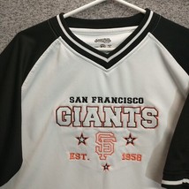Stitches San Francisco Giants Shirt Mens Large Baseball MLB - $15.83