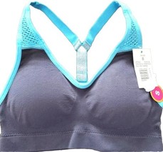 MAIDENFORM ~ Girls&#39; Small (6-6X) ~ Sport Racerback Bra ~ Dark/Turquoise ... - $15.00