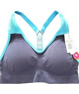 MAIDENFORM ~ Girls&#39; Small (6-6X) ~ Sport Racerback Bra ~ Dark/Turquoise ... - $21.04 CAD