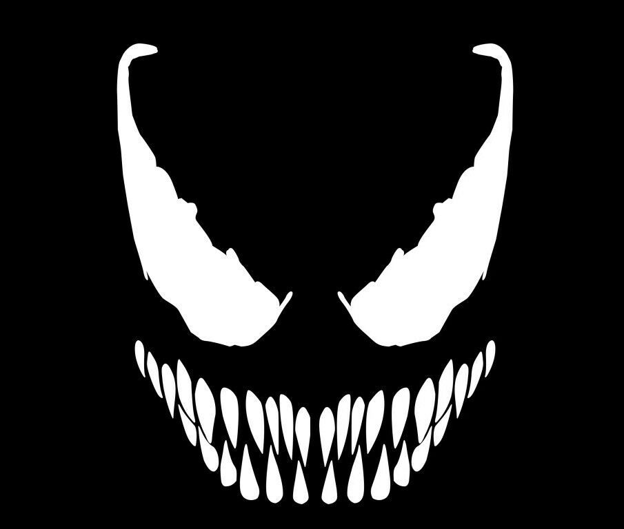 2x Venom Vinyl Decal Sticker Different color & size for Cars/Bike/Windows