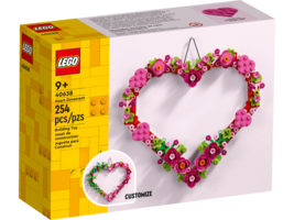 LEGO Heart Ornament 40638 Valentine&#39;s Day Limited Edition NEW Creator 25... - £14.15 GBP