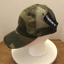 Decoy Camo Camouflage Hat Cap Mesh Back Strapback - £7.08 GBP