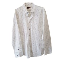 De-Niko Men&#39;s Button Down Patterned Long Sleeve Shirt - $12.60