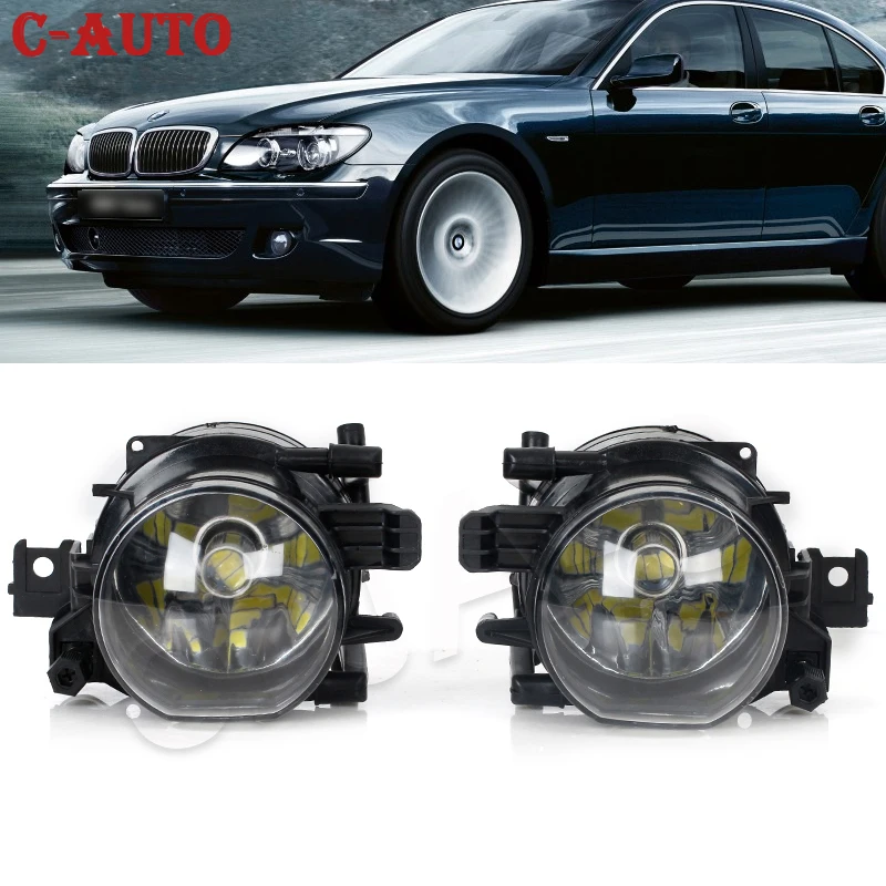 Auto car LED Fog Light daytime driving Lamp with Bulbs For BMW 7 Series E65 E66 - £26.11 GBP+