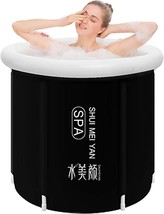 Portable Bathtub for Adult ,Bath Tub with Freestanding Shower Stall, Adult - £47.99 GBP