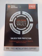 Total Defense Security Vault- 6 months included - $5.88
