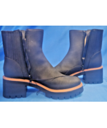 ANA Marie Women&#39;s Black Boot Size 9.5M Lug Sole Memory Foam Comfort New - $44.54