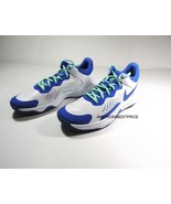 NIKE FLY BY MID 3 NEW MENS TRAINING SHOE SNEAKER SIZE 10.5,11,11.5,12 WHITE/BLUE - $47.95