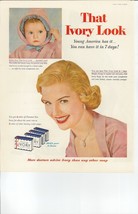 1955 Ivory Soap Print Ad That Ivory Look~ Ivory Baby, 99.4% Pure, It Floats - $10.16