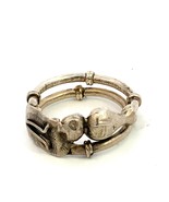 Vintage Sterling Silver Handmade Aries Zodiac Constellation Symbol Ring ... - $730.10 MXN
