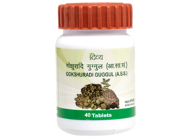 Patanjali Divya Gokshuradi Guggul 40 Tab/ 80 Tablets - $14.99+