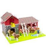 Brybelly Saddle Up Barn and Stable, BRAND NEW IN DAMAGED BOX - $82.30 CAD