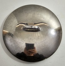 Vintage Stainless Steel 9 3/4&quot; Round Pot Pan Replacement Lid #109 - £14.76 GBP